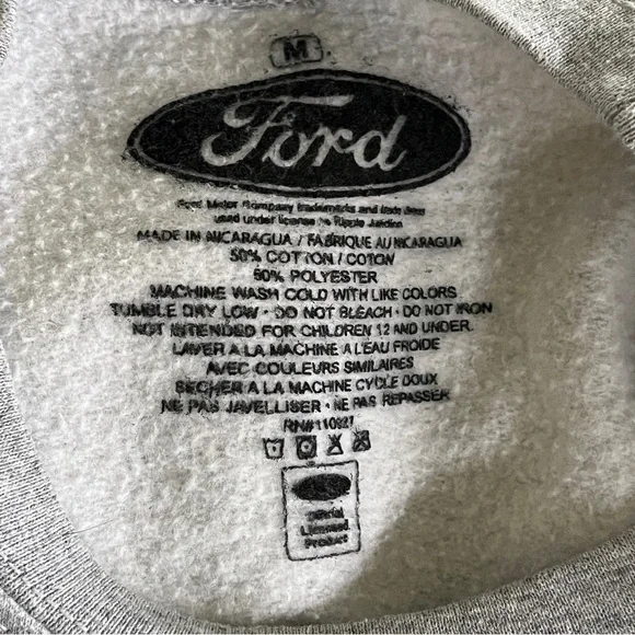 Ford Bronco Gray Crewneck Sweatshirt- Size Medium - Picture 5 of 11